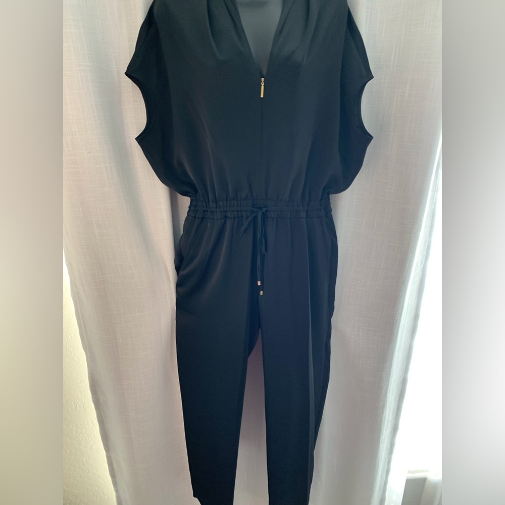 Lauren Ralph Lauren Zip top drawstring waist Jumpsuit